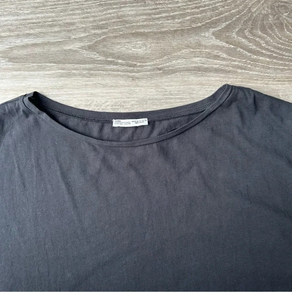 Zara Black White Mixed Media Oversized Tunics - Picture 5 of 14